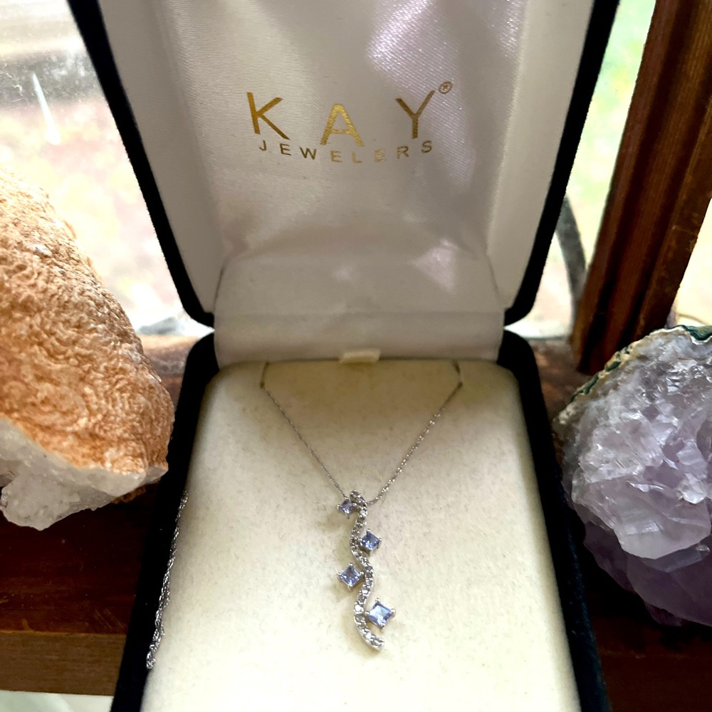Tanzanite necklace